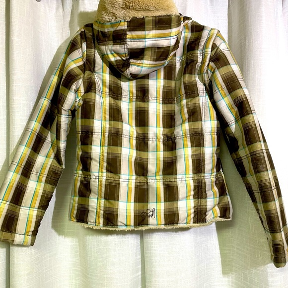 O’Neil 2 in 1 Ski/Snowboard Plaid Jacket & Vest. - Picture 4 of 6